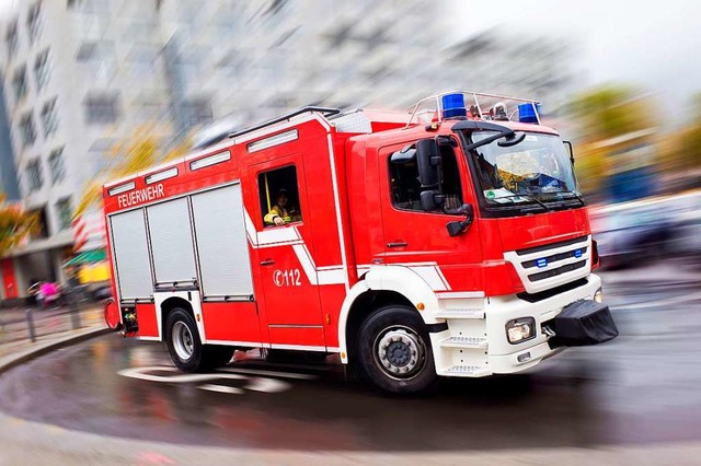 Die Feuerwehr wurde am Mittwoch, 10. A... fnf Fahrzeugen vor Ort (Symbolbild).  | Foto: Eyetronic (Fotolia)