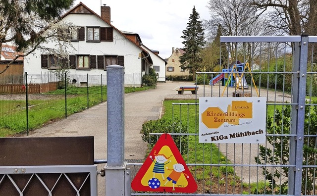 Seit 2016 ist der ehemalige Mhlbachki...enstelle des Kinderbildungszentrums.   | Foto: Steckmeister