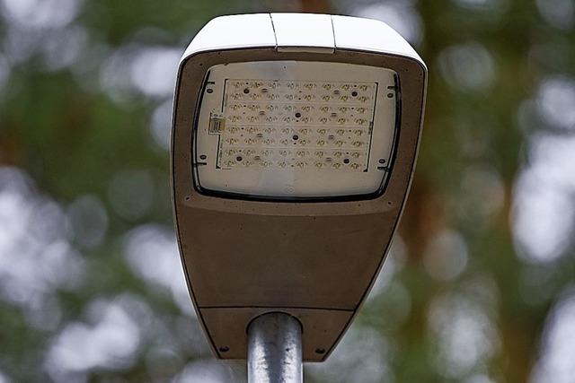 Umrstung der Straenleuchten auf LED rechnet sich fr St. Peter nicht