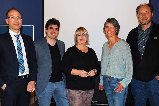 Der neue Vorstand von Pro Bad Sckinge... Vogt, Irene Schwarz und Raimund Huber  | Foto: Hans Christof Wagner