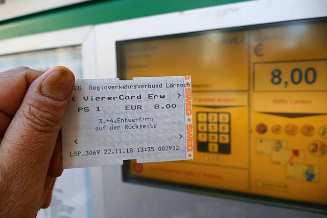 Knftig soll es auch ein Viererticket fr 4 Euro geben.  | Foto: Peter Gerigk