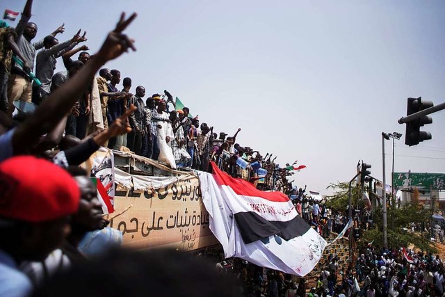 Demonstrationen im Sudan  | Foto: dpa