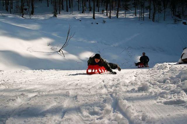 Winterrodelbahn am Hasenhorn