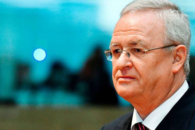 Martin Winterkorn muss wohl auf die Anklagebank.  | Foto: AFP