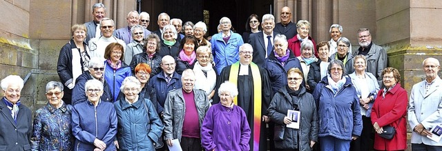 <BZ-FotoAnlauf>Jubelkonfirmation:</BZ-...49, 1959 und 1969 in der Stadtkirche.   | Foto: Diehl