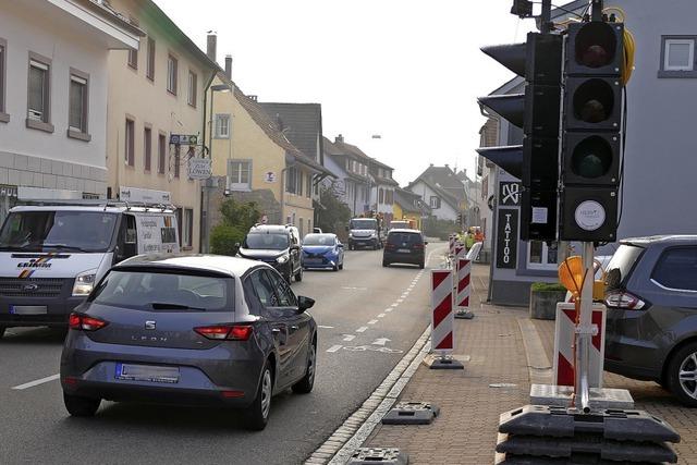 Markgrafenstrae fr drei Tage halb gesperrt