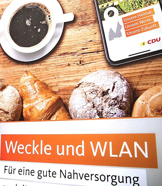 Wahlplakat der CDU   | Foto: CDU
