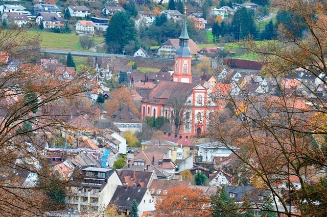 Blick auf die St.-Margarethen-Kirche in Waldkirch  | Foto: Sylvia Sredniawa