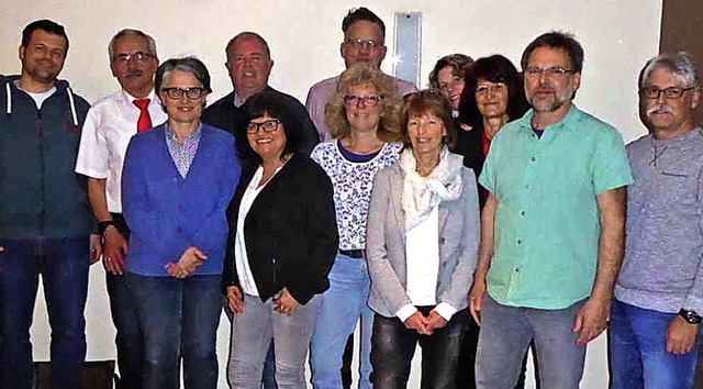 Die nominierten Kandidaten des SPD-Ort...s Markgrflerland, Bereich Neuenburg    | Foto: Privat