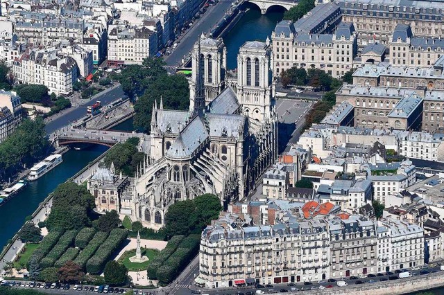 Notre-Dame vor dem Brand &#8211; dieses Foto entstand am 14. Juli 2017.  | Foto: AFP