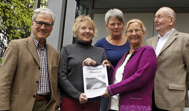 Das Vorstandsteam um Axel Richter (l.)... Eva Christoph und Hannes Schadeberg.   | Foto: Frderverein Pflasterstube