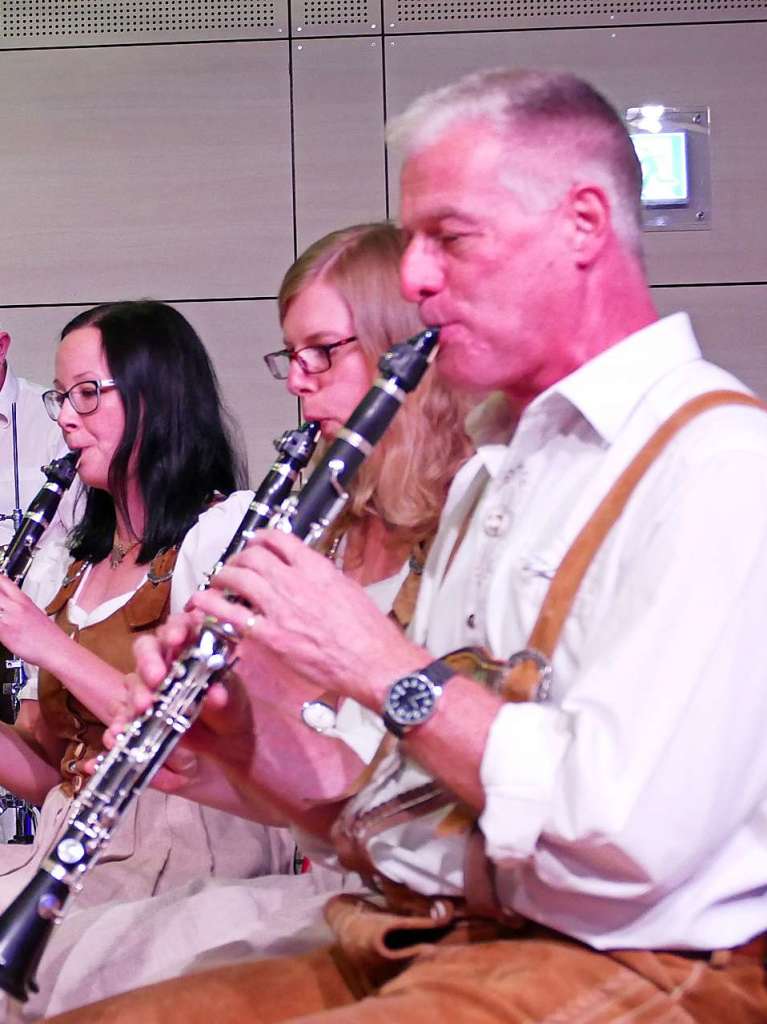 Groartige Musik wurde beim Osterkonzert geboten, das gleichzeitig der Auftakt des Jubilumsjahrs der Feuerwehrkapelle Wellendingen war.