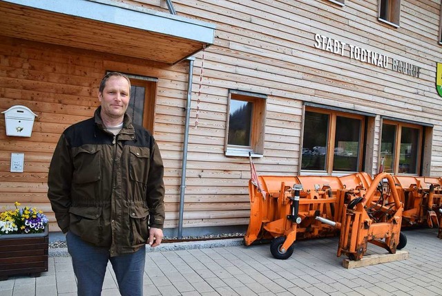 Todtnaus Bauhof-Chef Christoph Schfer..., beschftigte jngst den Gemeinderat.  | Foto: Ulrike Jger