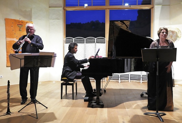 Glanzvoller Kammermusikabend im Laufen...a-Reyss und Julia Thornton (von links)  | Foto: Dorothee Philipp