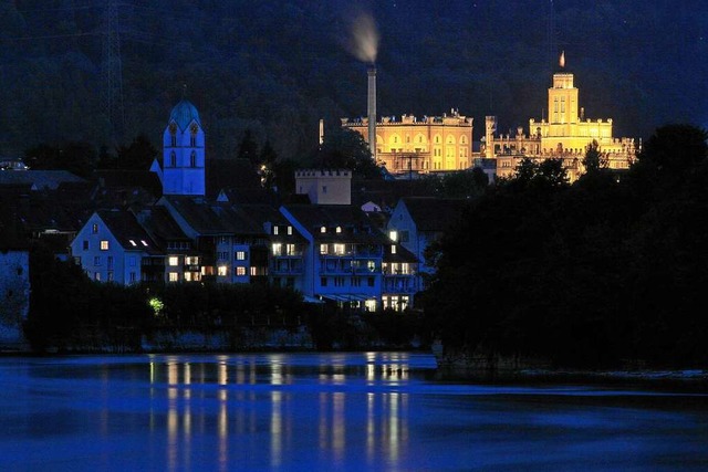 Blaue Stunde am Rhein | Foto: Jacques Beuchat Blaue Stunde am Rhein | Foto: Jacques Beuchat