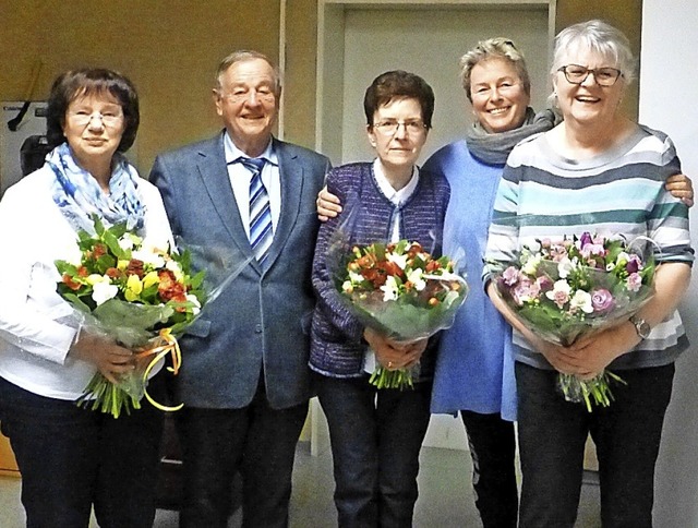 Ehrungen fr verdiente Vereinsmitglied...rz-Schindler und Brigitte Behrschmidt   | Foto: Privat