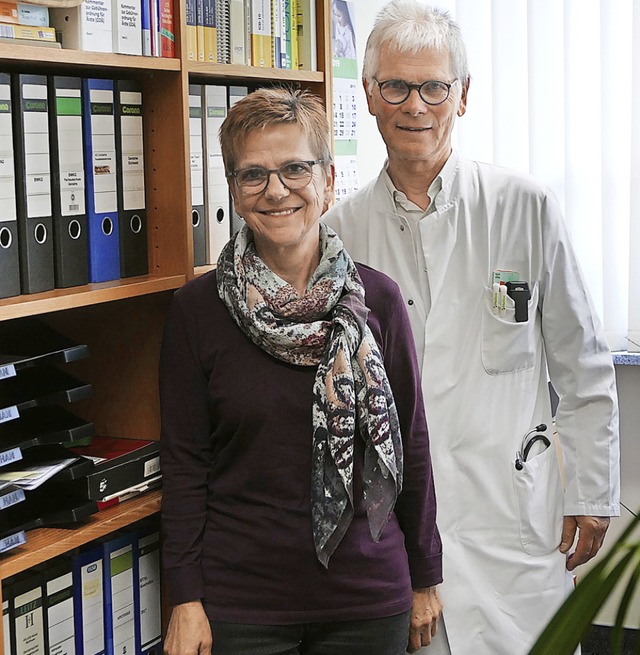 Arbeiteten fast ein Vierteljahrhundert... Strahberger und Hartmut Ehrle-Anhalt   | Foto: Susanne Ehmann