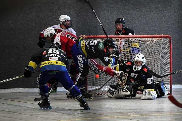Vor Skaterhockey-Derby: 