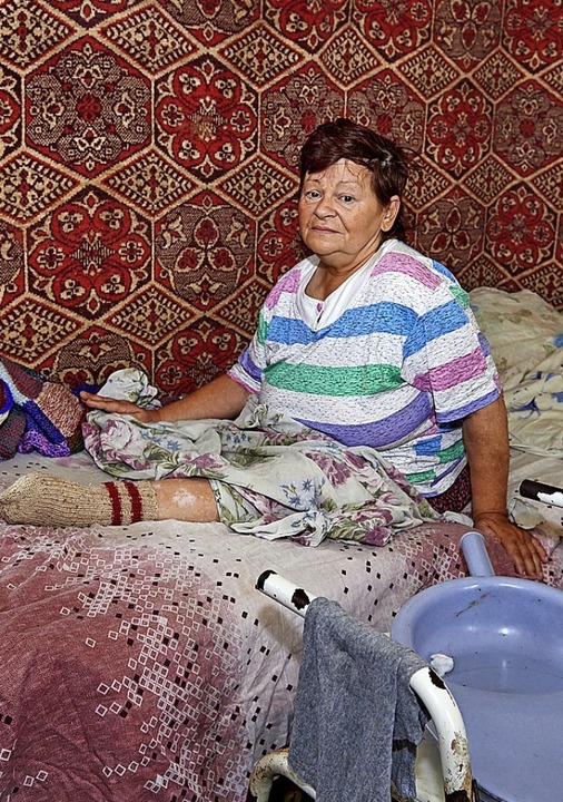 Blind, beide Beine verloren und eigent...e Ukraine-Hilfe vom s&#8217;einldele. 