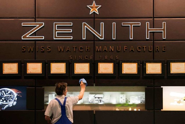 Zenith ist eine der Marken, die zu LVMH gehrt.  | Foto: dpa