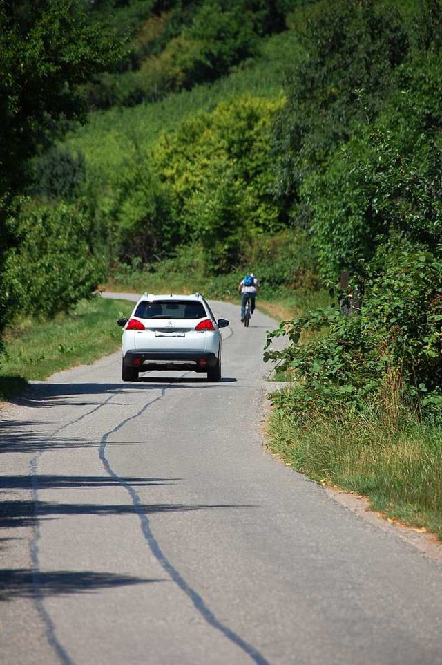 Auf dem Weilweg fahren zu viele Autos,...rt nichts verloren haben (Archivbild).  | Foto: Herbert Frey