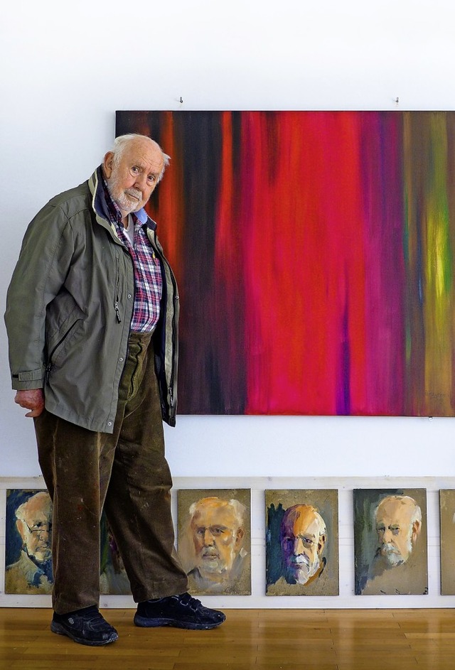 Mit heute 90 Jahren arbeitet Kurt Bild...  noch tglich vier bis fnf Stunden.   | Foto:  usk