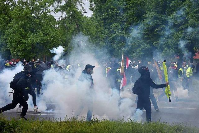 42 Gelbwesten bei Ausschreitungen in Straburg festgenommen