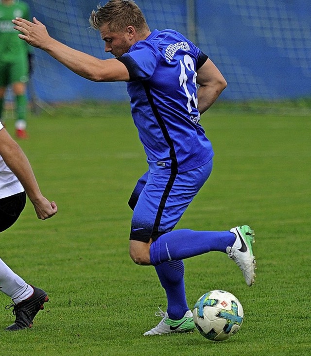 Johannes Geyer traf zur Niederschopfheimer Fhrung.   | Foto:  PBS