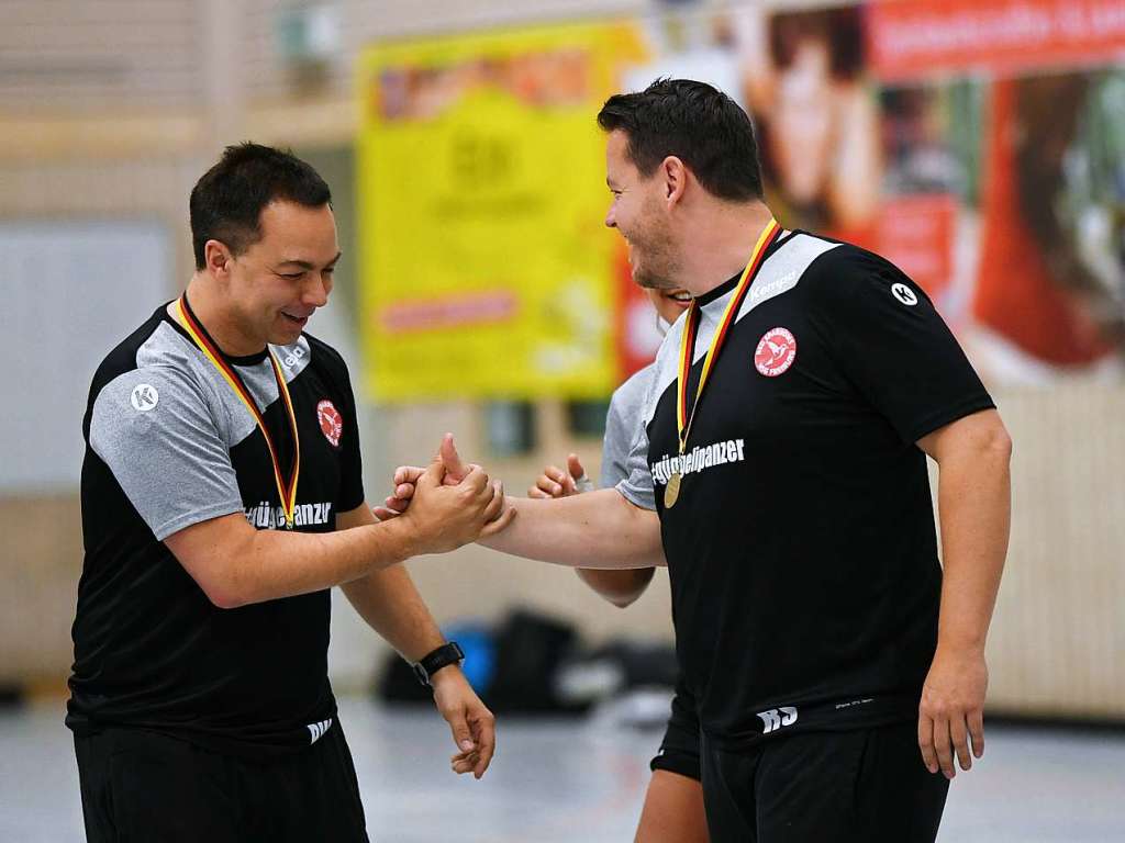 Trainer Ralf Wiggenhauser (links) und Assistent Ralf Sausmann