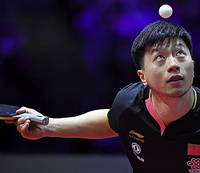 Wieder der beste Tischtennisspieler der Welt: Ma Long   | Foto: AFP