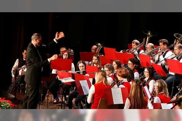 Der Musikverein gab sein Frhjahrskonzert mit einem besonderen Gastauftritt