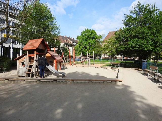 Spielplatz am Sthlinger Kirchplatz  | Foto: Charlotte Goehring