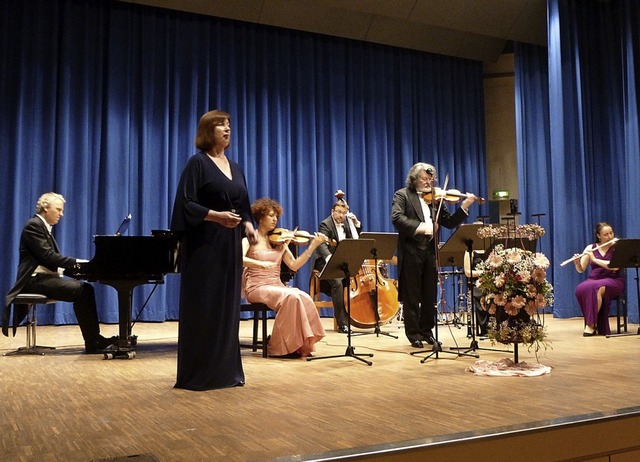 Als Gastsngerin berzeugte Lucia Brosemer aus Freiburg.   | Foto: A. Freyer