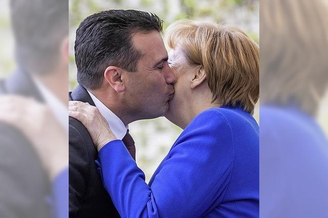 Merkel und Macron bereden Kosovo-Konflikt