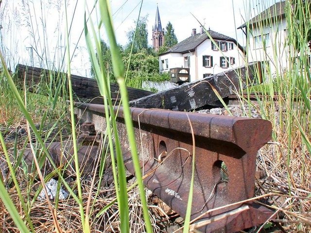 Reste der Wehratalbahn Schopfheim-Bad Sckingen  | Foto: Andr Hnig
