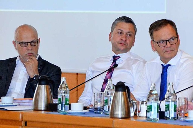 Halten den Standort zwischen Bohlsbach...-Klinikum) und Landrat Frank Scherer.   | Foto: hr