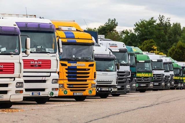 An deutschen Autobahnen fehlen Tausende Lkw-Parkpltze