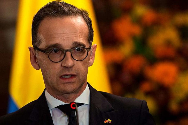 Heiko Maas in Kolumbien  | Foto: AFP