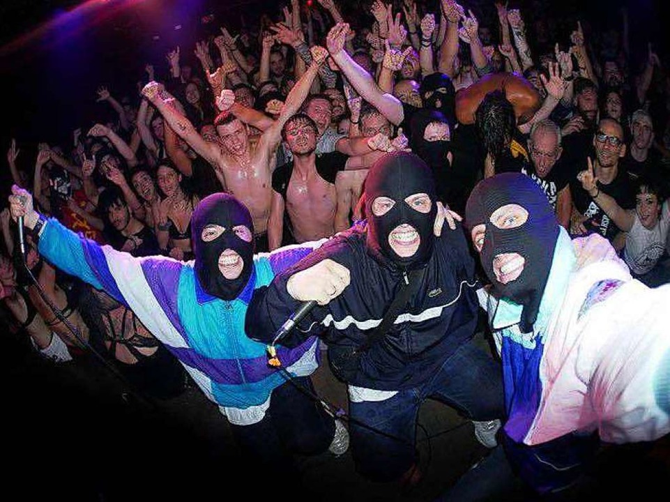 Die russische Hardcore-Rap-Gang Moscow...ght Ahead Festival im Freizeichen auf.  | Foto: Promo