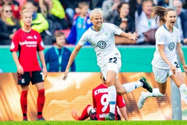 Fotos: Fuball-Frauen des SC Freiburg verlieren im Pokal-Finale