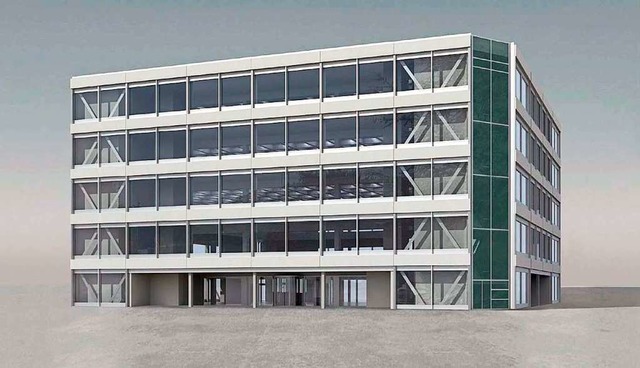 So soll das Flexible Office Building einmal aussehen  | Foto: Roche