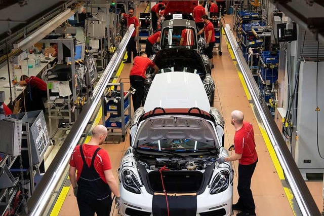 Porsche hat Quartalszahlen vorgelegt.  | Foto: dpa