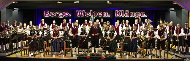 Der Musikverein Yach bringt ein groes...izierte er wieder im Haus des Gastes.   | Foto: Nina Mller