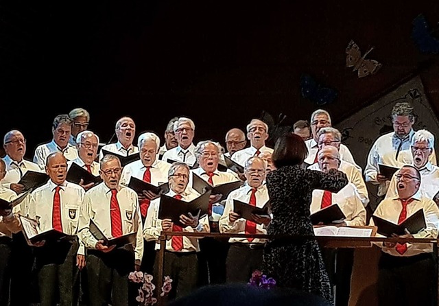 Unter der Leitung von Dirigentin Elena...iederkranz ein schwungvolles Konzert.   | Foto: Liederkranz