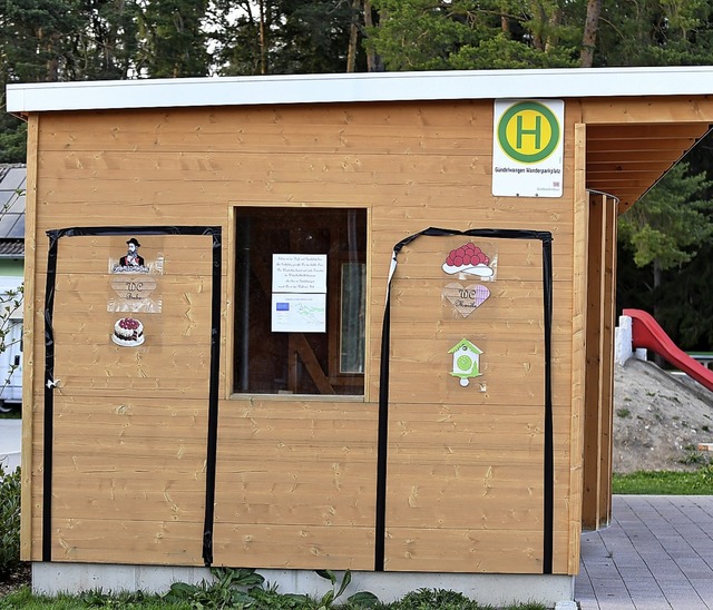 Kreativer Maischerz in Gndelwangen. S...ue &#8222;ffentliche Toilette&#8220;.  | Foto: Wolfgang Scheu