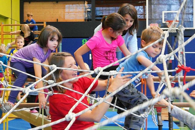 Kinder sollen sich mehr bewegen. Die G...n SVK den Bau eines Sportkindergarten.  | Foto: Privat