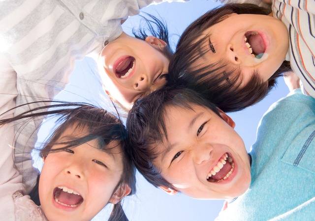 Japanische Kinder werden an diesem Wochenende mit einem Fest geehrt. 