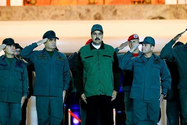 Das Militr steht hinter Maduro