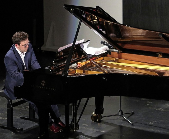 Frank Dupree stellte &#8222;Tastenvirtuositt aus der Neuen Welt&#8220; vor.    | Foto: dop