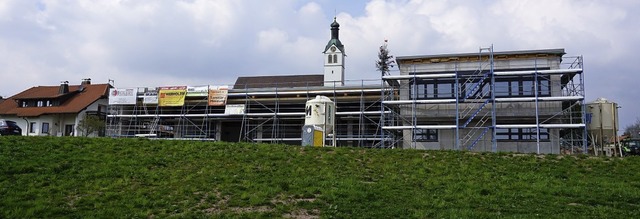 Fr das neue Feuerwehrhaus in Grwihl mssen noch Arbeiten vergeben werden.  | Foto: Hans-Jrgen Sackmann